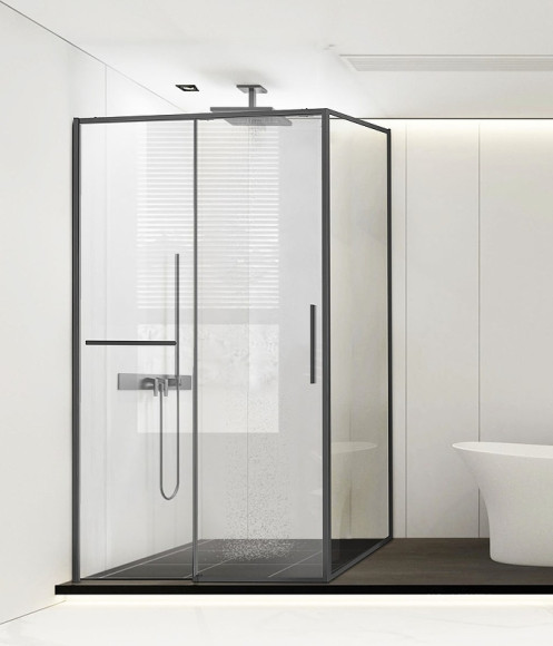Душевой уголок Vincea Slim Soft 130x90 VSR-1SS9013CLGM профиль Вороненая сталь стекло прозрачное Душевой уголок Vincea Slim Soft 130x90 VSR-1SS9013CLGM профиль Вороненая сталь стекло прозрачное