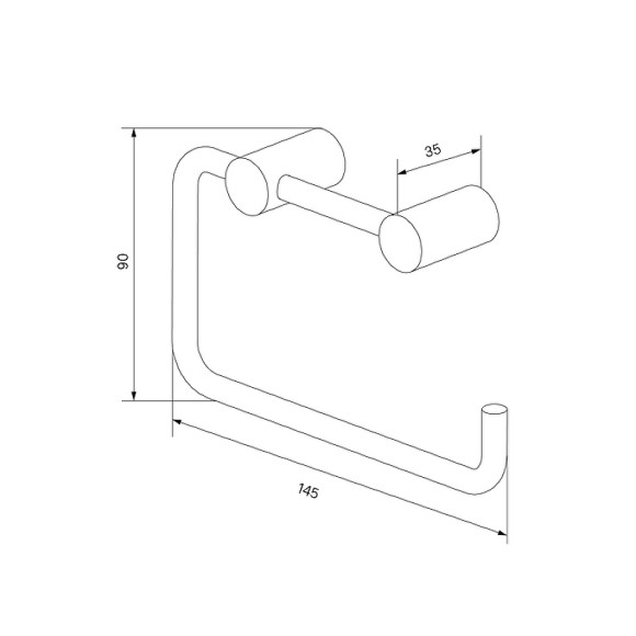 Держатель туалетной бумаги Iddis Petite PETSS00i43 Сатин
