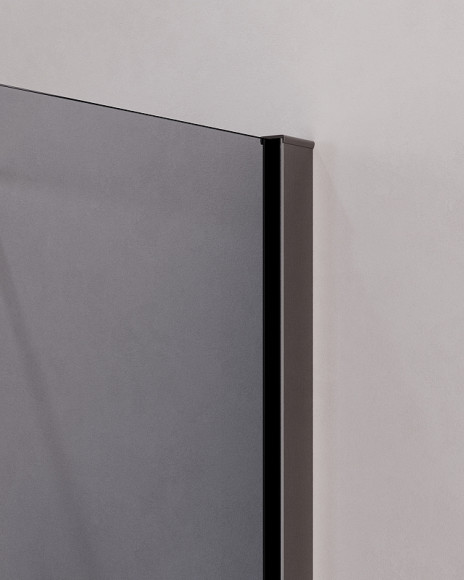 Душевой уголок Cezares Slider 80x80 SLIDER-AH-1-80-70/80-GRIGIO-GM профиль Оружейная сталь стекло серое