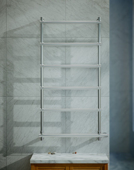 Электрический полотенцесушитель Margaroli Sole 542-6 BOX 5424706CRNB Хром Электрический полотенцесушитель Margaroli Sole 542-6 BOX 5424706CRNB Хром