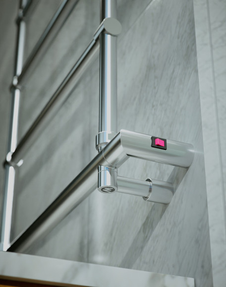 Электрический полотенцесушитель Margaroli Sole 542-6 BOX 5424706CRNB Хром Электрический полотенцесушитель Margaroli Sole 542-6 BOX 5424706CRNB Хром