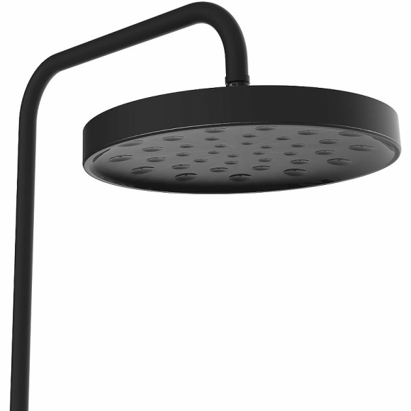 Душевая система Vincea Inspire VSFS-3I12TMB с термостатом Черная матовая