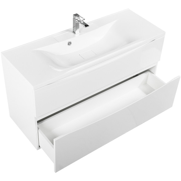 Тумба под раковину BelBagno Marino-H60 110 MARINO-H60-1100-2C-SO-BL-P подвесная Bianco Lucido Тумба под раковину BelBagno Marino-H60 110 MARINO-H60-1100-2C-SO-BL-P подвесная Bianco Lucido