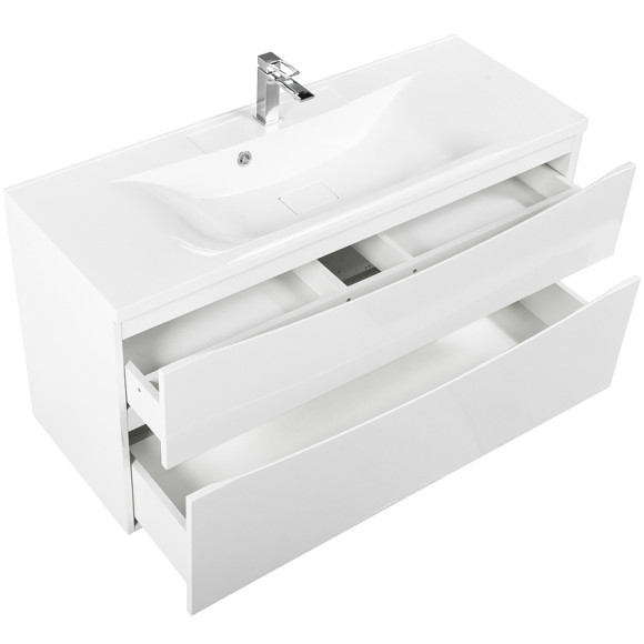 Тумба под раковину BelBagno Marino-H60 110 MARINO-H60-1100-2C-SO-BL-P подвесная Bianco Lucido Тумба под раковину BelBagno Marino-H60 110 MARINO-H60-1100-2C-SO-BL-P подвесная Bianco Lucido