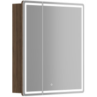 Зеркальный шкаф Sancos Mirror 70 MI70ECH с подсветкой Дуб чарльстон