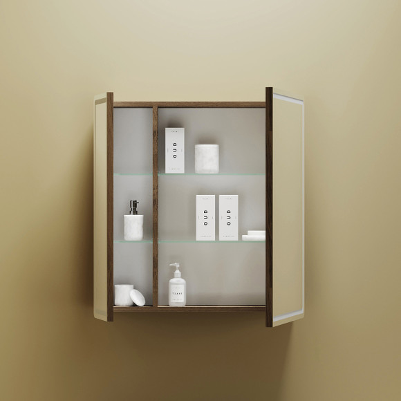 Зеркальный шкаф Sancos Mirror 70 MI70ECH с подсветкой Дуб чарльстон Зеркальный шкаф Sancos Mirror 70 MI70ECH с подсветкой Дуб чарльстон