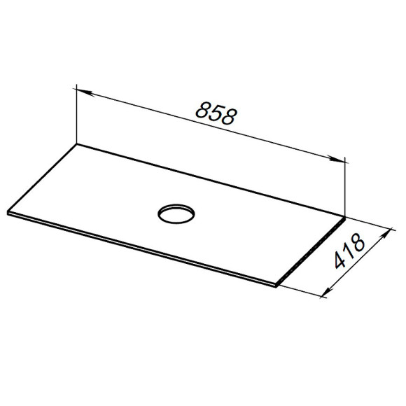 Столешница под раковину Allen Brau Liberty 90 1.33008.B-S Бежевый структ Столешница под раковину Allen Brau Liberty 90 1.33008.B-S Бежевый структ