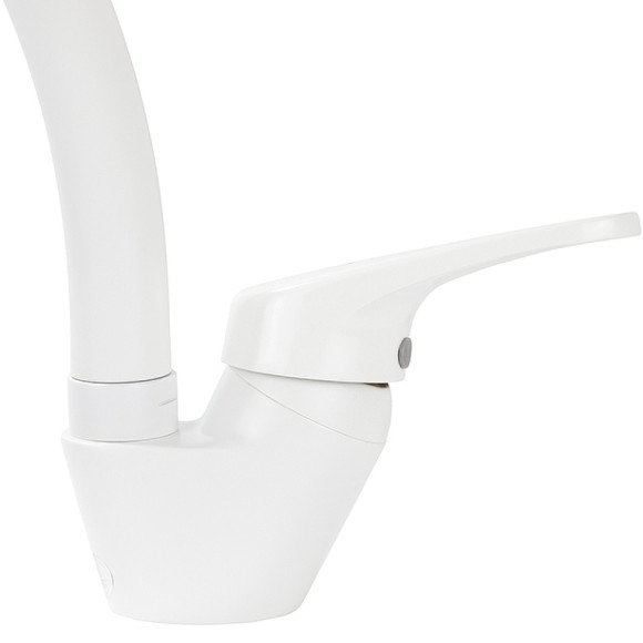 Смеситель для кухни Kaiser County 55244-4 Белый глянцевый Смеситель для кухни Kaiser County 55244-4 Белый глянцевый