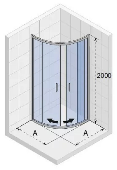 Душевой уголок Riho Hamar 2.0 R309 90x90 G007002123 профиль Сатин стекло прозрачное Душевой уголок Riho Hamar 2.0 R309 90x90 G007002123 профиль Сатин стекло прозрачное