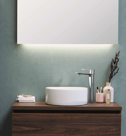 Смеситель для раковины GPD Provido MSL155 Хром