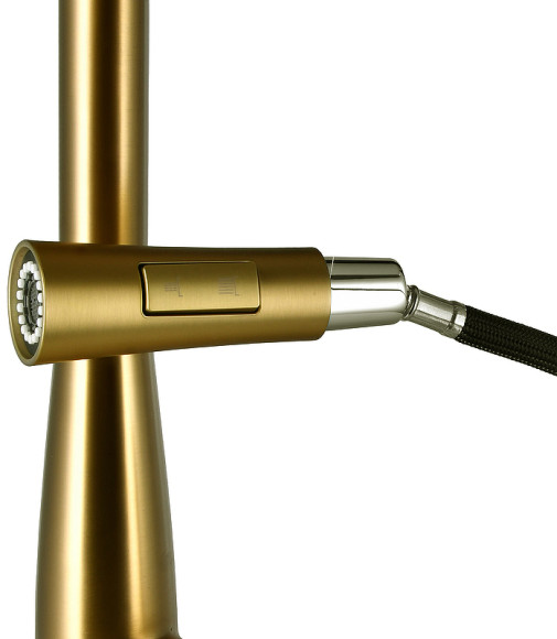 Смеситель для кухни Raiber Graceful RPG-011 Золото матовое Смеситель для кухни Raiber Graceful RPG-011 Золото матовое