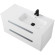 Тумба под раковину Cezares Eco-Cer-N 100 R ECO-CER-N-1000-2C-SO-BL-R подвесная Bianco Lucido без ручек
