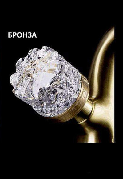 Смеситель для ванны Boheme Crystal 313-CRST Бронза