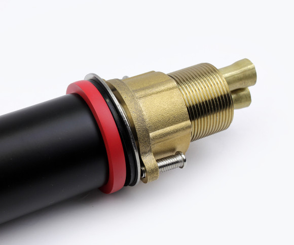 Смеситель для раковины Bronze de Luxe Avantgarde 2010RH Черный Красный