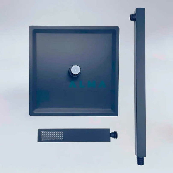 Душевая система ALMAes Elbe TVZ-0811 Черная матовая Душевая система ALMAes Elbe TVZ-0811 Черная матовая