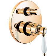 Смеситель для душа Cezares Aphrodite APHRODITE-VDIM2-03/24-Bi Золото 24 карат