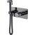 Гигиенический душ со смесителем Boheme Stick 127-SGM.2 Оружейная сталь глянцевая