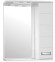 Зеркало со шкафом Style Line Ирис 65 С с подсветкой Белый глянец Зеркало со шкафом Style Line Ирис 65 С с подсветкой Белый глянец