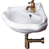 Раковина Migliore Bella 57 20608 угловая Белая Раковина Migliore Bella 57 20608 угловая Белая