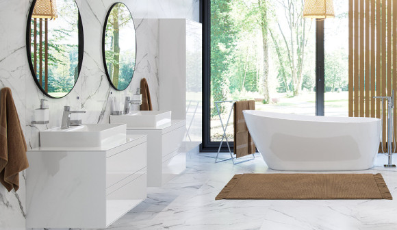 Тумба под раковину Excellent Finli 80 MLEX.1102.800.WHWH подвесная Белый глянец