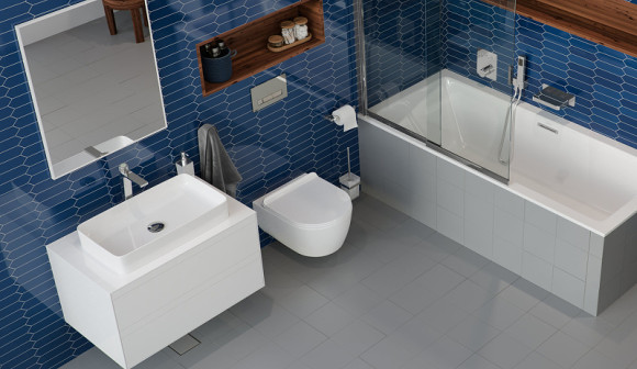 Тумба под раковину Excellent Finli 80 MLEX.1102.800.WHWH подвесная Белый глянец