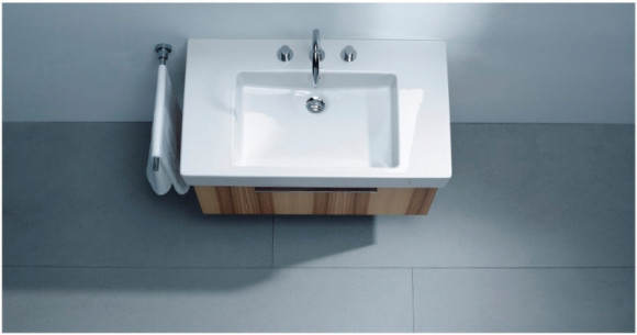 Раковина-столешница Duravit Vero 85 0329850000 Белая