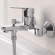 Смеситель для ванны Grohe BauEdge 23334000 Хром Смеситель для ванны Grohe BauEdge 23334000 Хром