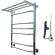 Электрический полотенцесушитель Тругор Браво 3 П элТЭН 80x60 с полкой Хром Электрический полотенцесушитель Тругор Браво 3 П элТЭН 80x60 с полкой Хром