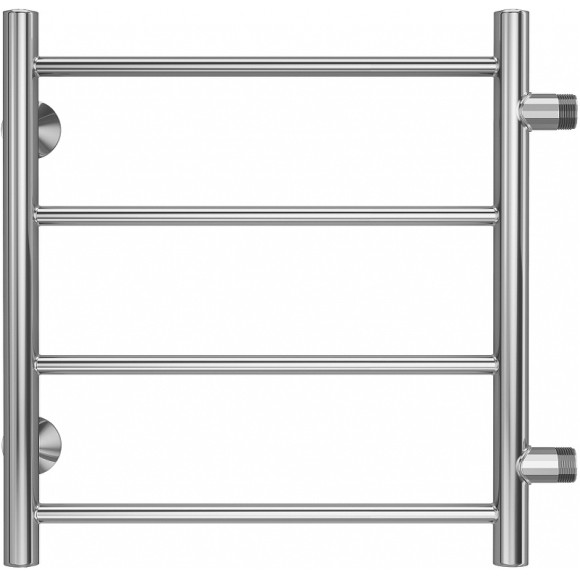 Водяной полотенцесушитель Terminus Аврора П4 500х500 бп320 4670078543943 Хром, боковое подключение, G 1" НР Водяной полотенцесушитель Terminus Аврора П4 500х500 бп320 4670078543943 Хром, боковое подключение, G 1" НР