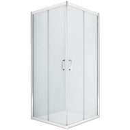 Душевой уголок New Trendy New Varia Chrome 80х80 K-0474 профиль Хром стекло прозрачное Душевой уголок New Trendy New Varia Chrome 80х80 K-0474 профиль Хром стекло прозрачное