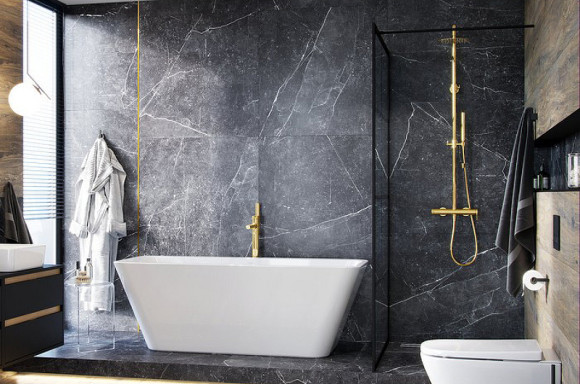 Душевая система Excellent Pi Rain AREX.1281GL Золото Душевая система Excellent Pi Rain AREX.1281GL Золото