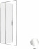 Душевая дверь Allen Brau Priority 90 3.31025.00 профиль Хром стекло прозрачное Душевая дверь Allen Brau Priority 90 3.31025.00 профиль Хром стекло прозрачное