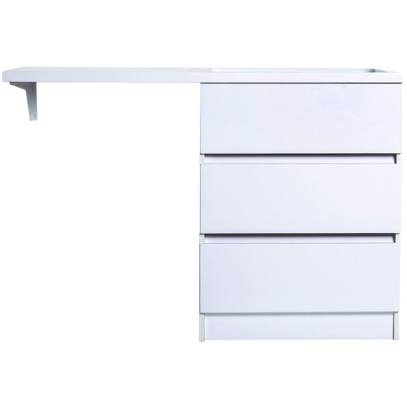 Тумба под раковину Orange Sistema 130 ST-70TUW Белая Тумба под раковину Orange Sistema 130 ST-70TUW Белая