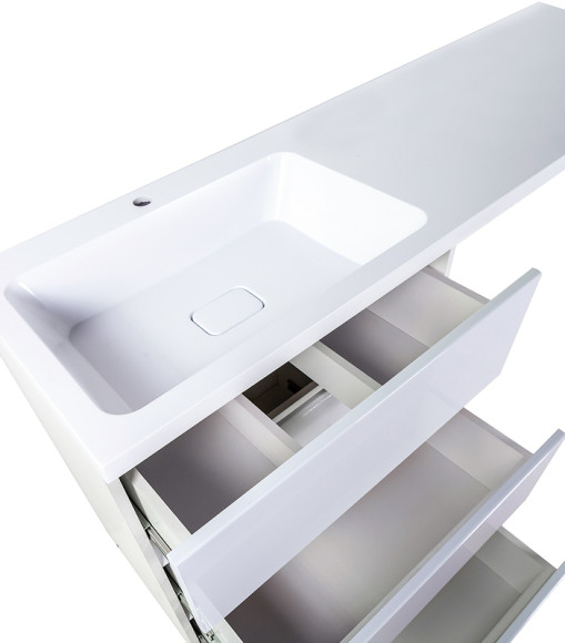 Тумба под раковину Orange Sistema 130 ST-70TUW Белая Тумба под раковину Orange Sistema 130 ST-70TUW Белая