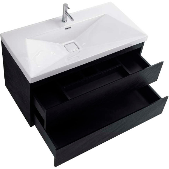 Тумба под раковину Cezares Molveno 80 MOLVENO-80-2C-SO-NR подвесная Nero Тумба под раковину Cezares Molveno 80 MOLVENO-80-2C-SO-NR подвесная Nero