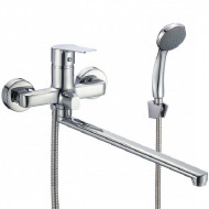 Смеситель для ванны Milardo Helic HELSB02M10 универсальный Хром