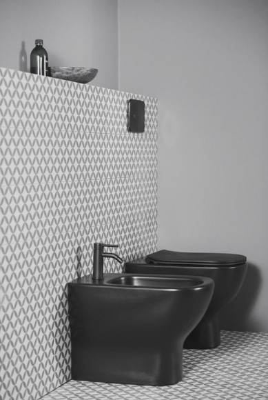 Биде Ideal Standard Tesi T3540V3 Черное матовое