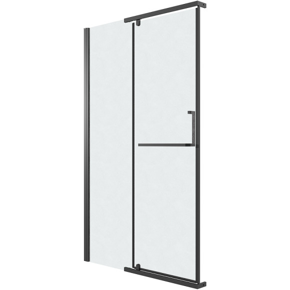 Душевая дверь Grossman Pragma 120 100.K33.03.120.21.02 профиль Черный матовый стекло шиншилла Душевая дверь Grossman Pragma 120 100.K33.03.120.21.02 профиль Черный матовый стекло шиншилла
