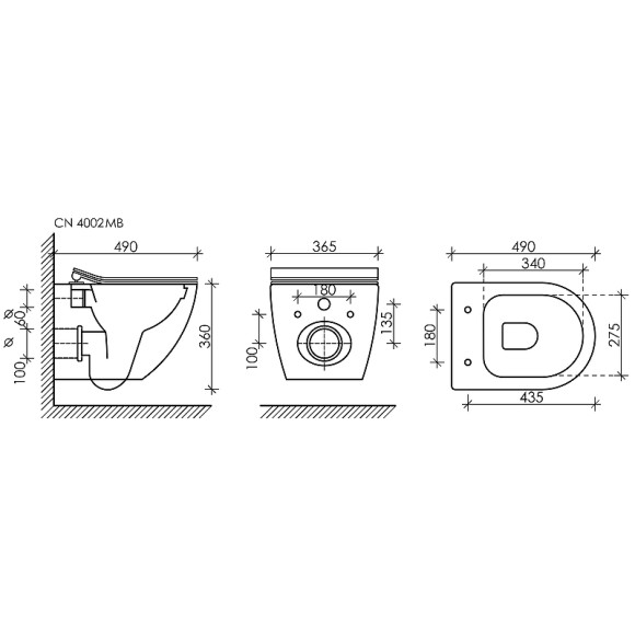 Комплект унитаза с инсталляцией Ceramicanova Metropol CN4002MB_1001M_1000 с сиденьем Микролифт и клавишей смыва Хром матовый Комплект унитаза с инсталляцией Ceramicanova Metropol CN4002MB_1001M_1000 с сиденьем Микролифт и клавишей смыва Хром матовый