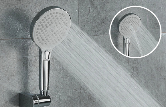 Смеситель для ванны Gappo G03-8 G2203-8 универсальный Белый Хром