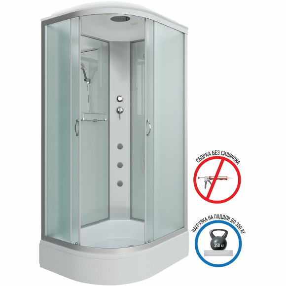 Душевая кабина Niagara Classic 110х80 R NG-33184-14RG с гидромассажем Душевая кабина Niagara Classic 110х80 R NG-33184-14RG с гидромассажем