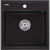 Кухонная мойка Paulmark Stepia 50 PM115051-BLM Черный металлик