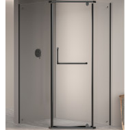 Душевой уголок RGW Passage PA-091B 120x90 35089192-14 профиль Черный стекло прозрачное