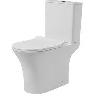 Унитаз компакт Orange C01-000W с бачком и сиденьем Микролифт Унитаз компакт Orange C01-000W с бачком и сиденьем Микролифт