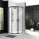 Душевой уголок BelBagno Uno 90х90 UNO-195-R-2-90-P-NERO профиль Черный матовый стекло рифленое Душевой уголок BelBagno Uno 90х90 UNO-195-R-2-90-P-NERO профиль Черный матовый стекло рифленое