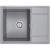 Кухонная мойка Paulmark Flugen 50-650 PM216550-GRM Серый металлик