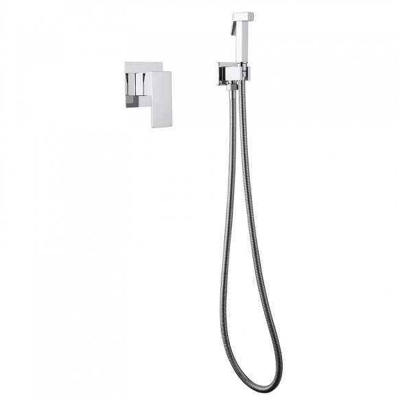 Гигиенический душ со смесителем Abber Daheim AF8225 Хром Гигиенический душ со смесителем Abber Daheim AF8225 Хром
