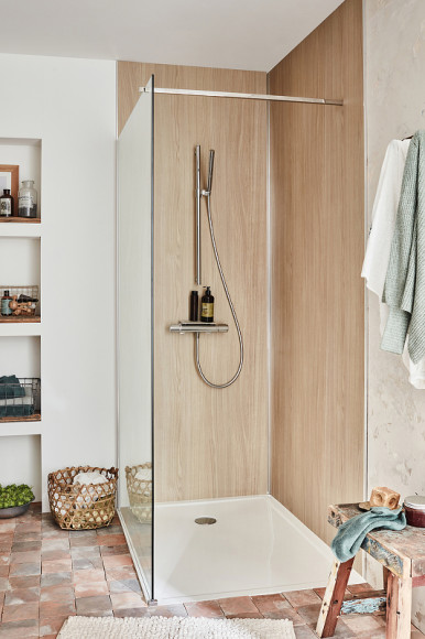 Смеситель для ванны Jacob Delafon Metro E21768-CP с термостатом Хром Смеситель для ванны Jacob Delafon Metro E21768-CP с термостатом Хром