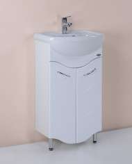 Тумба под раковину Onika Лайн 45 Белая Тумба под раковину Onika Лайн 45 Белая