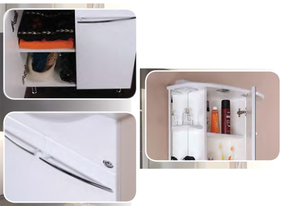 Тумба под раковину Onika Селигер 60 Белая